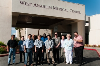 West Anaheim Medical Center Tour Chinese University Students