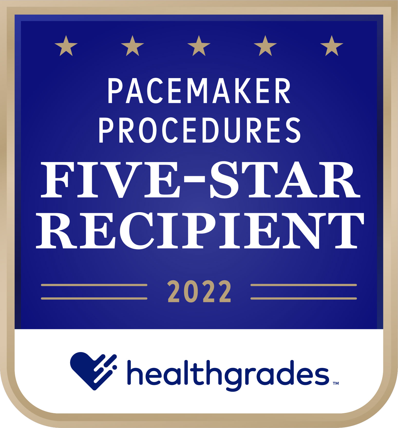  Five-Star for Pacemaker Procedures award 