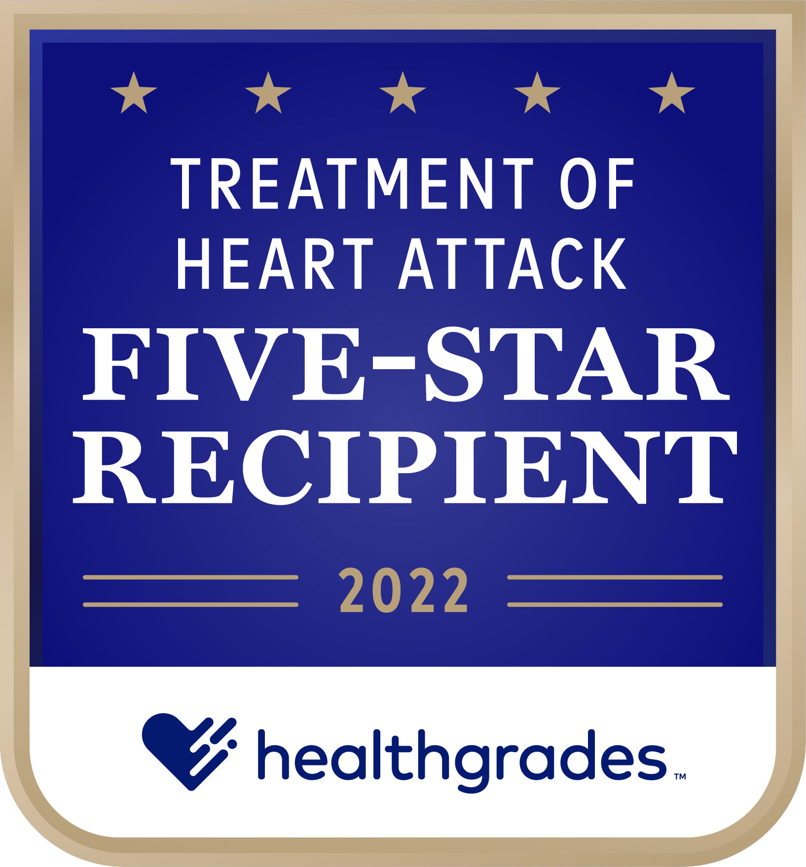  Five-Star for Treatment of Heart Attack award 