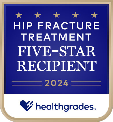  Hip fracture Treatment Healthgrades 2024 award 